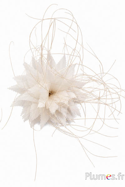 Pennacchio Oca - Ø 15 cm - crema